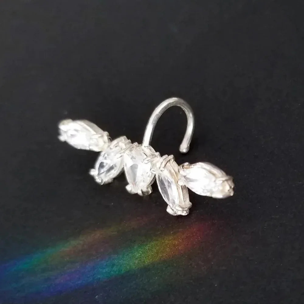 Diamond Lip Cuff Jewelry